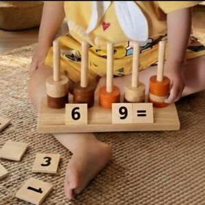 Montessori Wooden Counting
